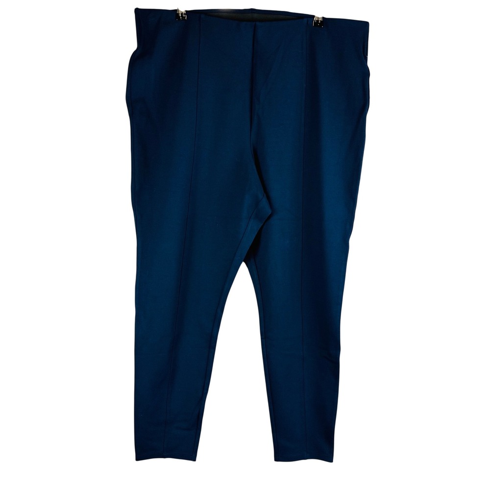 Old Navy Womans Sz XXL Stevie Skinny Pants Navy Blue Pull On Comfort Stretch NWT
